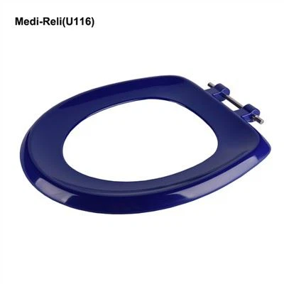 Plava okrugla WC daska