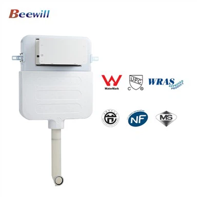 Ugradbeni vodokotlić za toalet stražnji do zida