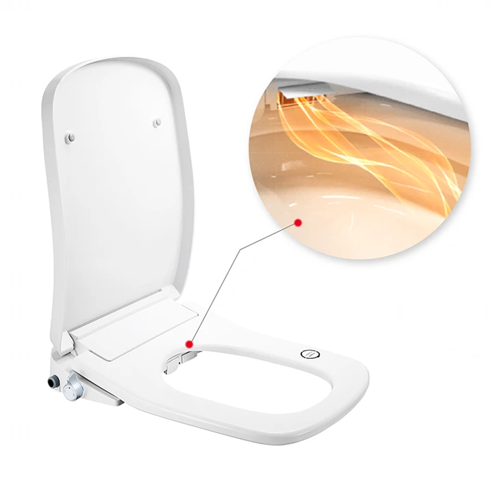 bidet seat with dryer