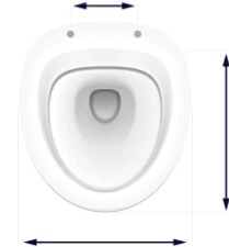 how to measure a toilet seat how to measure a toilet seat