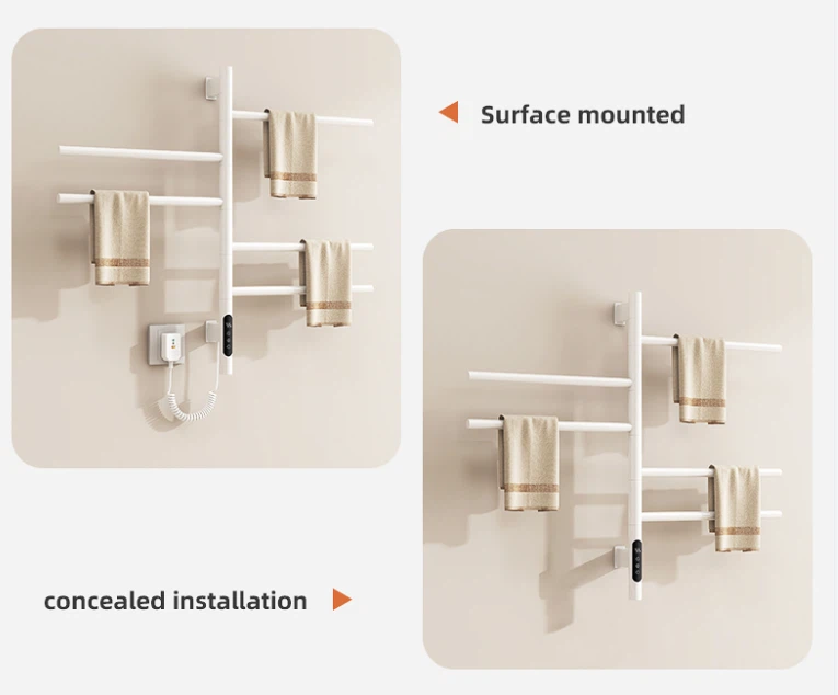 swivel heated towel rail mounting options swivel heated towel rail mounting options